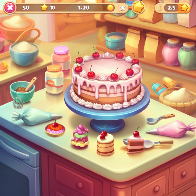 केक मेकिंग गेम्स